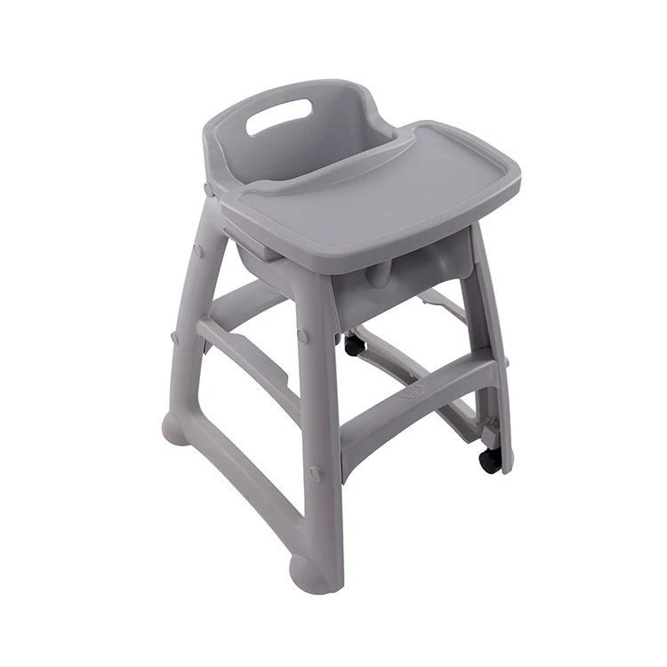 Factory Custom Baby High Chair Dinner Hotel Banquet Infant Baby Dinner High Chair With Table