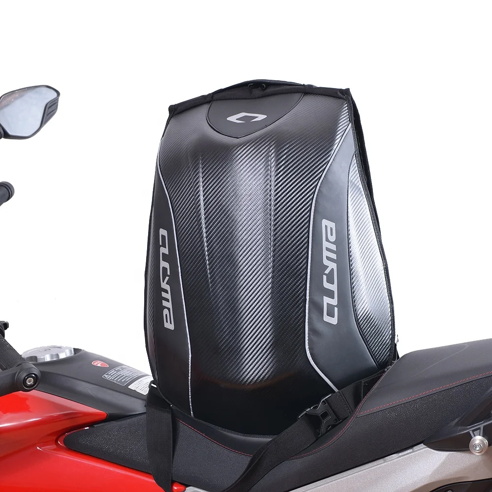 
CUCYMA Fantastic Quality Hard Shell Laptop Big Size Helmet Backpack Motorcycle 