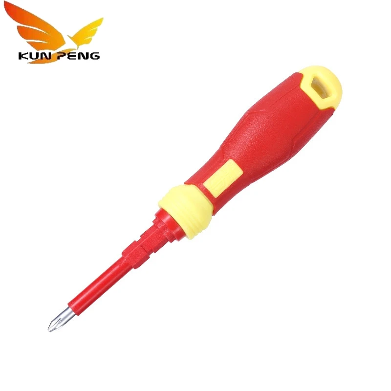 Multi Function Electrical Voltage Tester 1000v Slotted Phillips Dual Purpose Insulated Bolt Driver Electrician Screwdriver