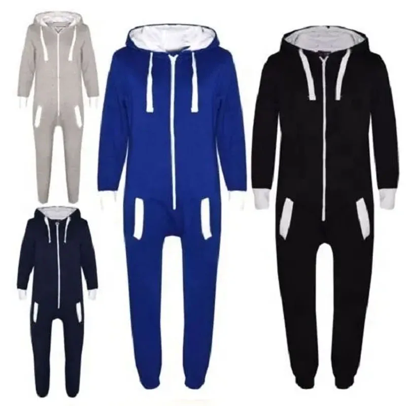 Warm Jumpsuits Sexy Adult Hooded onesie Pajama Women Pajamas Set Couple Adult Unisex Pajamas