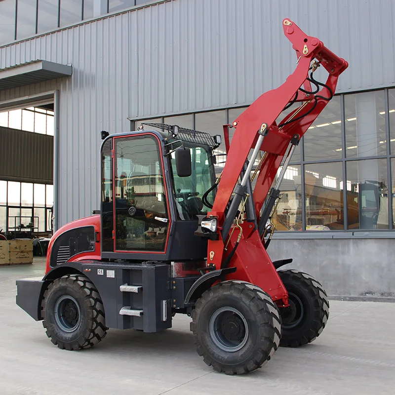 Строительный колесный погрузчик землеройная машина ZL16F 1.6ton