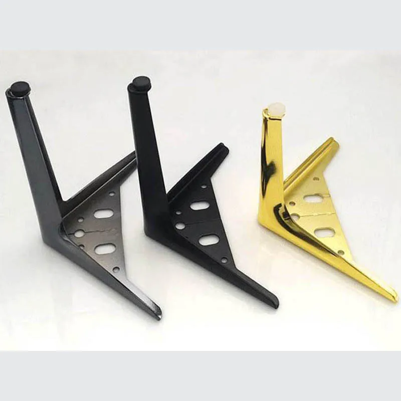 Metal Iron Semi-circle Three-prong Sofa foot Table Legs Sofa Chair Desk Cabinet Furniture Dresser Foot