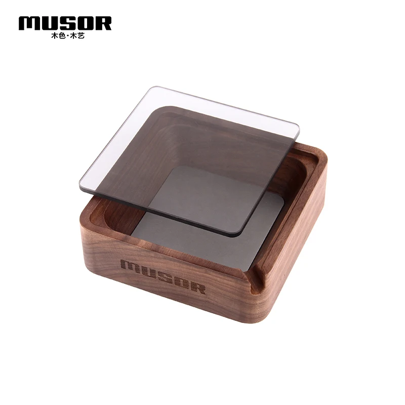 
New Handmade House Shaped Cheap Cool Bamboo Ashtray 