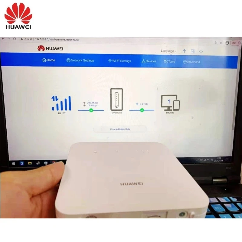  Разблокированный Huawei 4G B312 B312-926 маршрутизатор 2s Gigabit Ethernet /VPN CPE multi-язык
