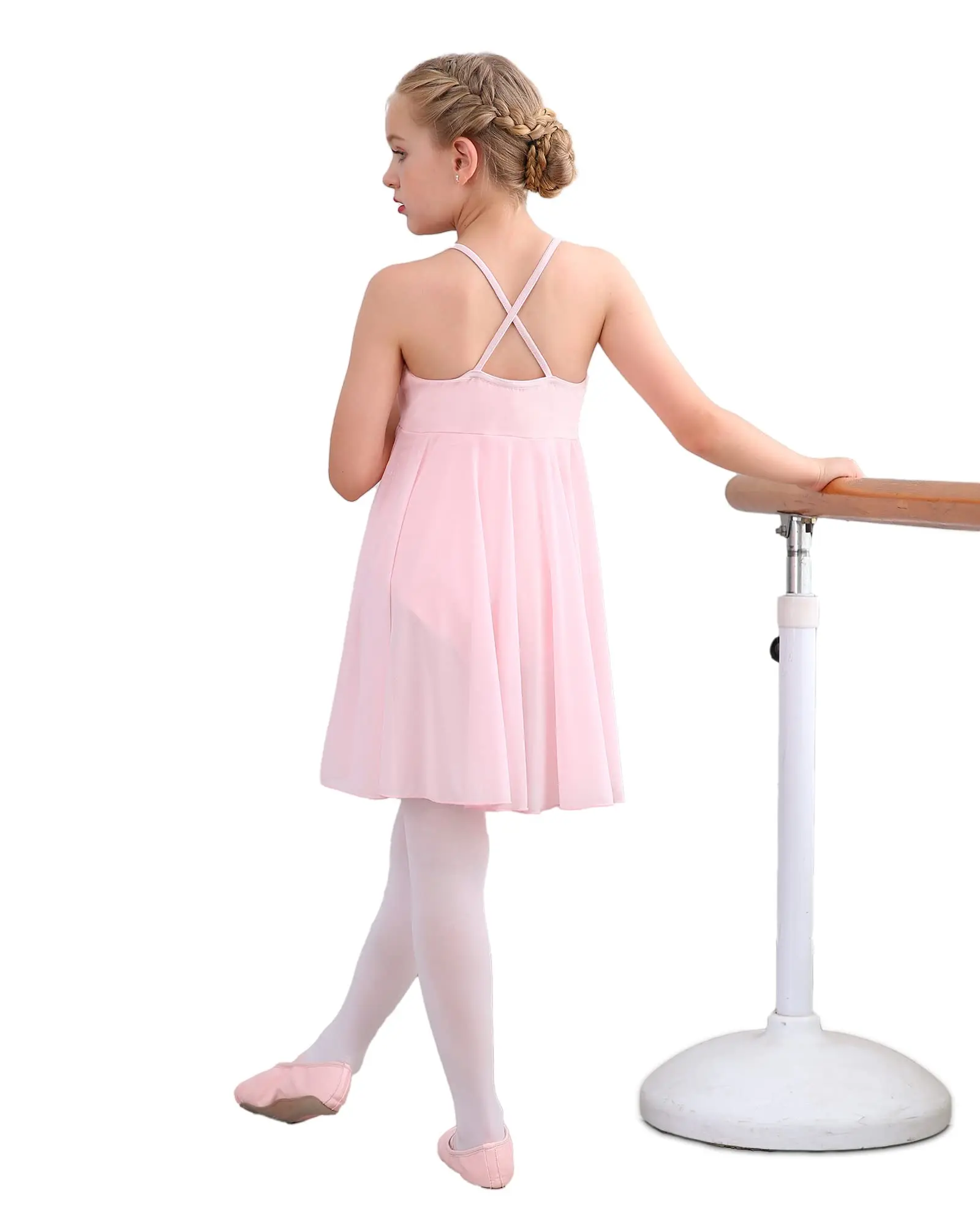 OEM Custom Girls Clothes Ballerina Costumes Leotard Gymnastics Classic Camisole Ballet Dance Dress For Kids