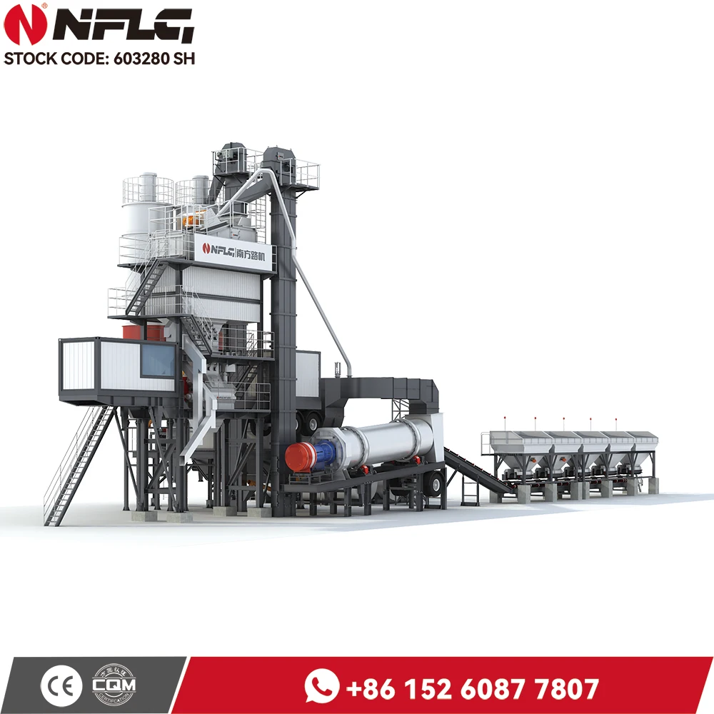 Ylb1500 80 Ton Barrel 80t/h Mini Hot Mix Mobile Asphalt Drum Mixing Plant For Sale