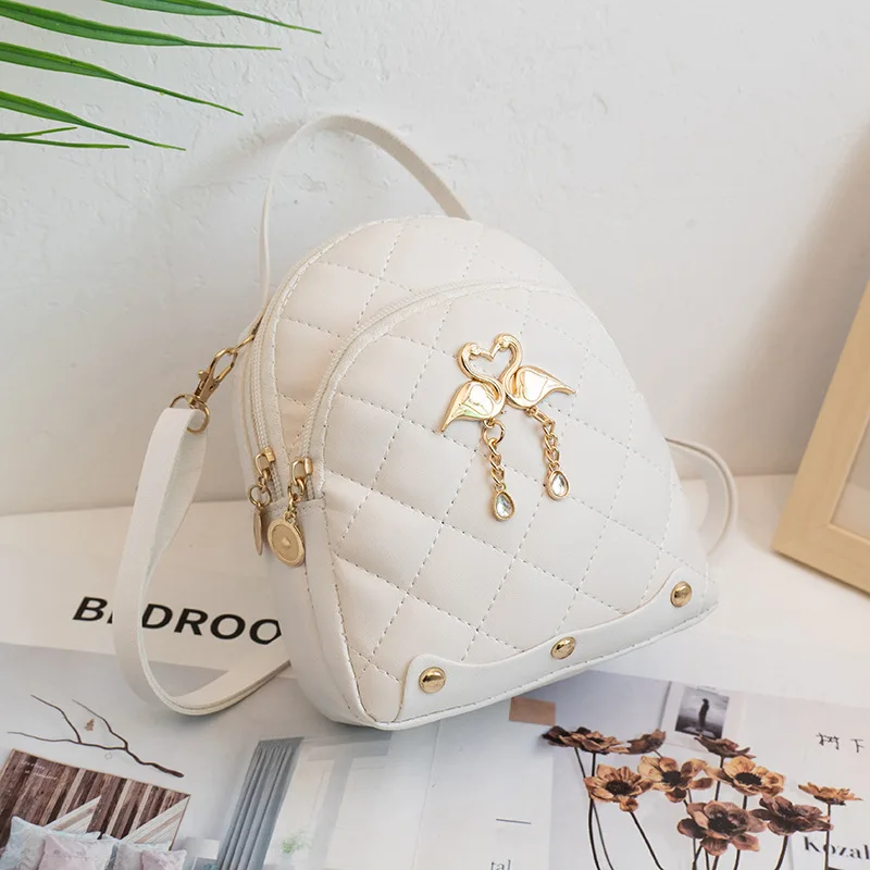 Backpack Wholesale Mini Backpacks Women Pu Leather Shoulder Bag Girls Multi-function Bagpack Female Ladies School Backpa