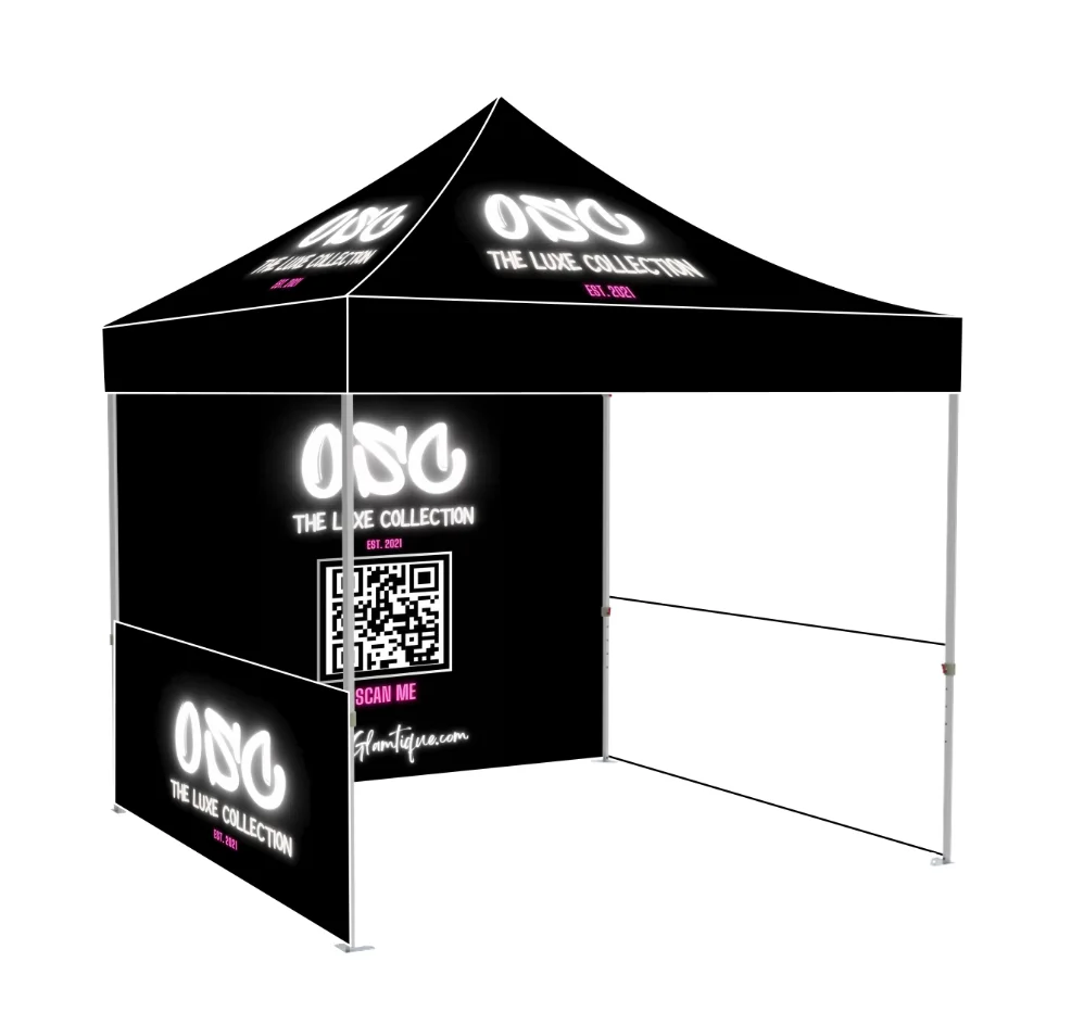 Maxcanopy Trade Show Tent 10x10ft Pop Up Canopy Trade Show Tent Round Canopy Tent
