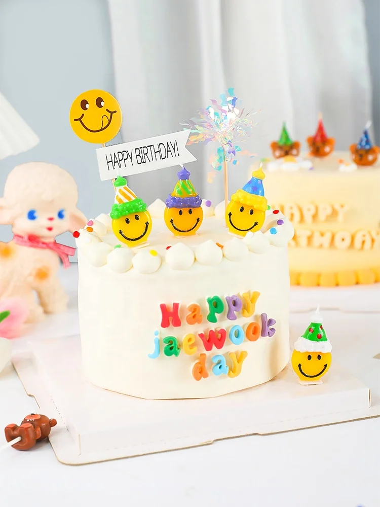 Wholesale Creative Animal Candle Children Cartoon Pattern Dinosaur Shape Candle Party Birthday Candle