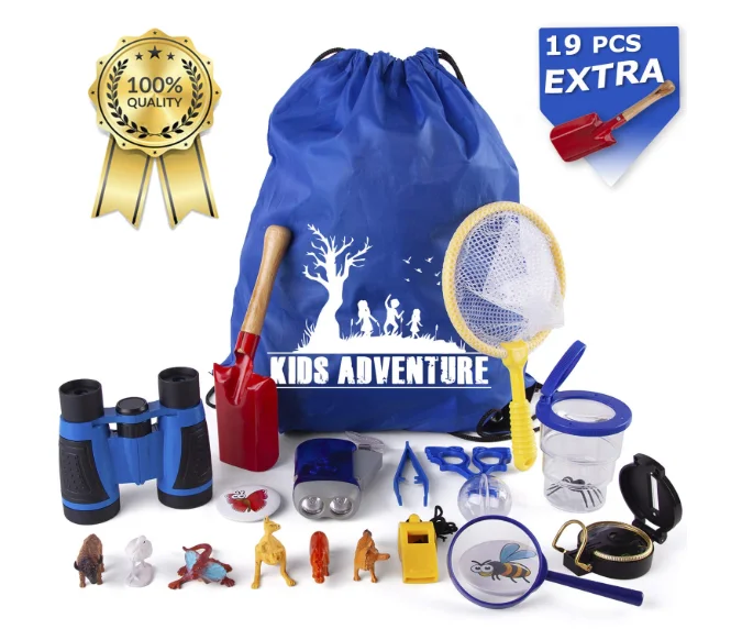 Поддерживающий стержень обучения и научному исследованию 19 шт на открытом воздухе для детей Explorer комплект