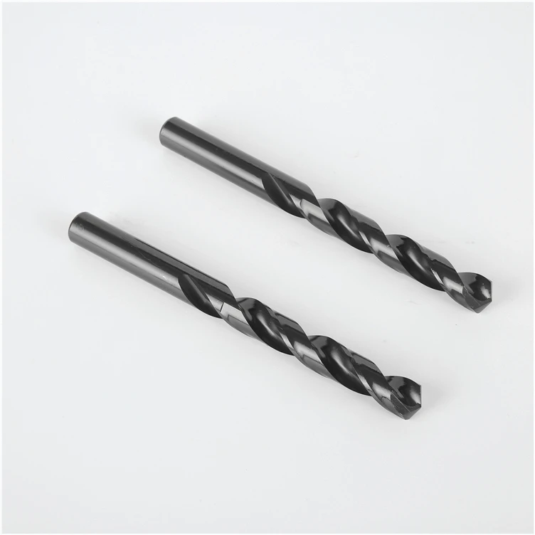 Ground Body Clearance Reducing M8.6- M9.0 Black Oxide Cobalt Steel Alloys Twist Drill Bit For CNC