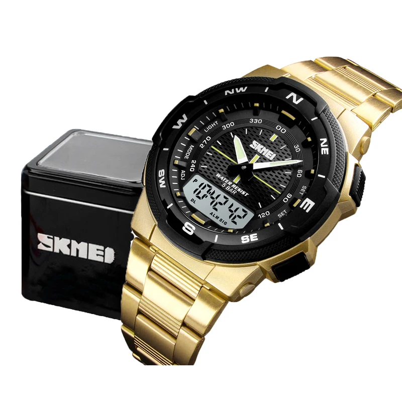 skmei 1370 digital analog watch high quality watches men wrist with custom logo brand