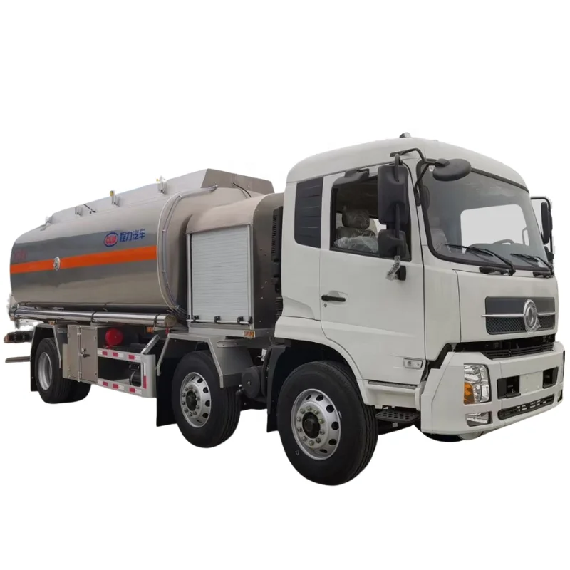 13KL 15KL 18KL 20KL LHD Helicopter Refueling Truck Dongfeng 8 tyres Aviation Kerosene Truck  mobile fuel bowser truck for planes