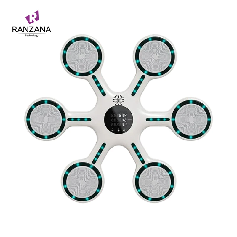 2024 Professional Home Fitness Music Boxing Target For Adults Sports Stress Relief Lighted Smart Music Boxing Training Machine