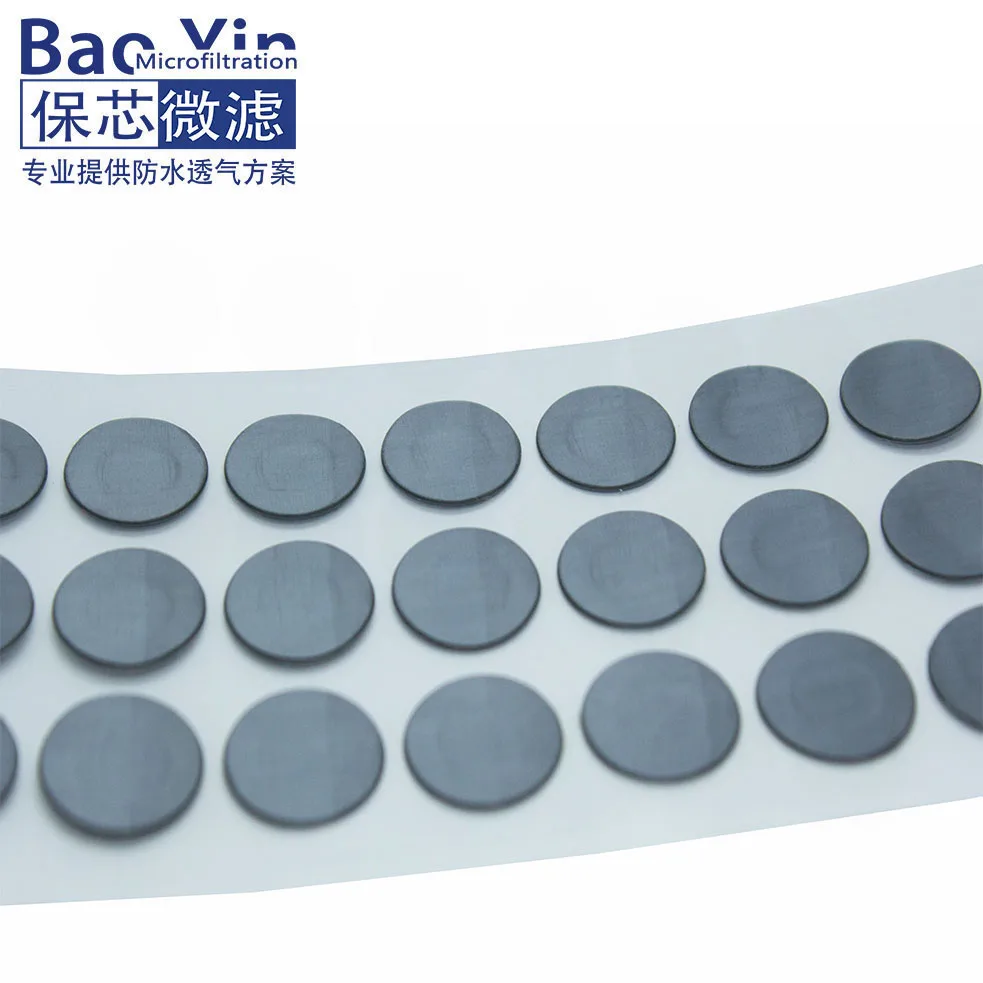 
oleophobic ip68 eptfe vent self adhesive sticker membrane 