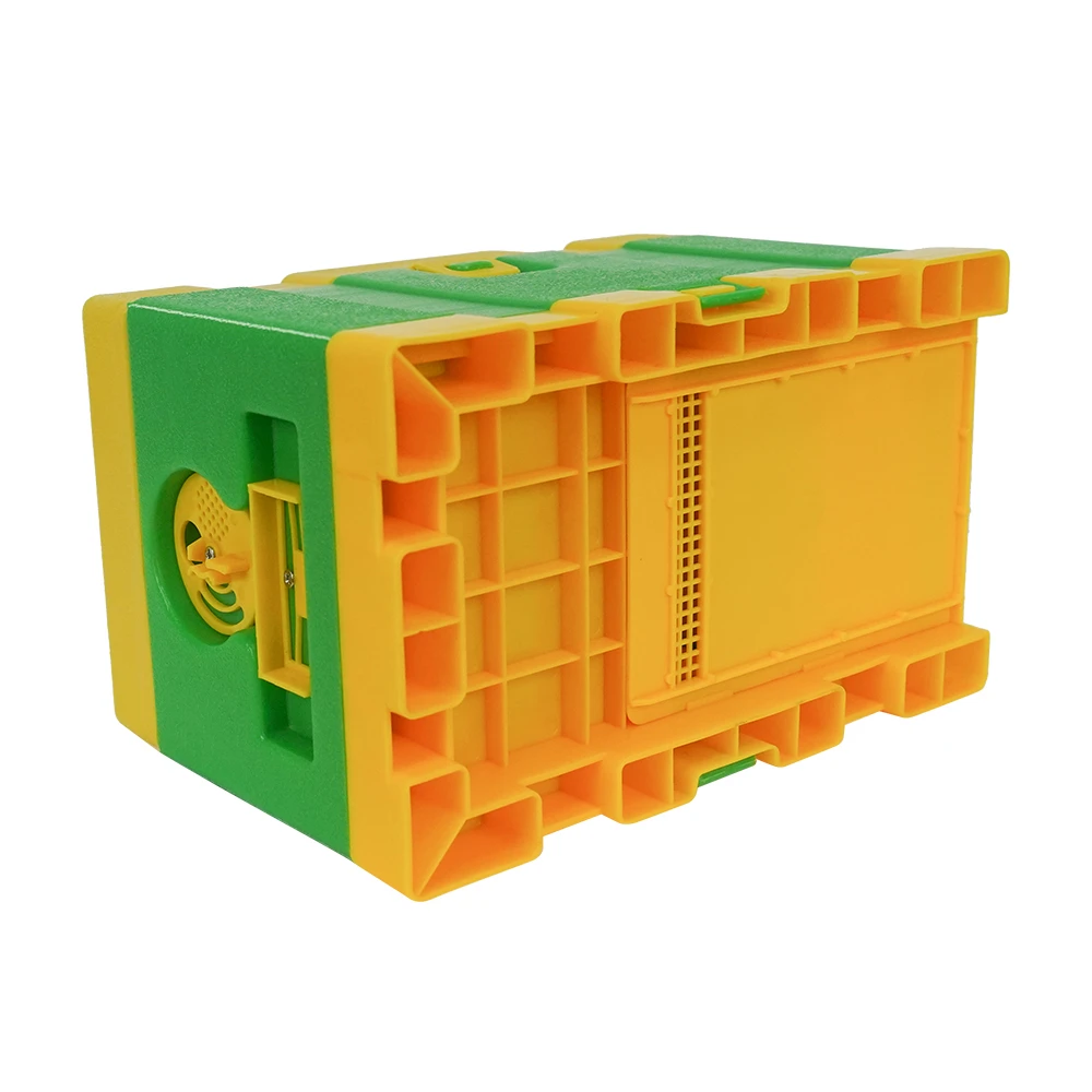 Green Poly Queen Bee Mini Mating Nuc Beehive Box Plastic Mating Nuc Bee Box For Beekeeping