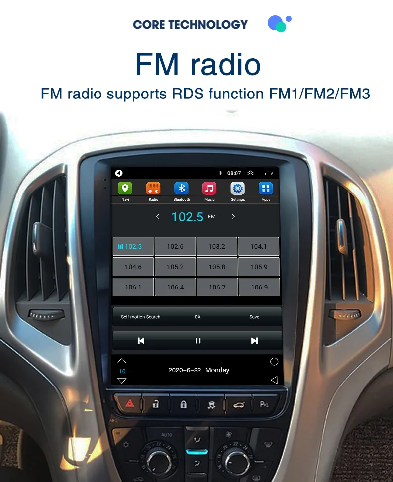 Автомагнитола на Android для Opel Astra J Vauxhall Buick Excelle Verano 2009-2015 Wi-Fi Carplay GPS мультимедийный DVD-видеоплеер