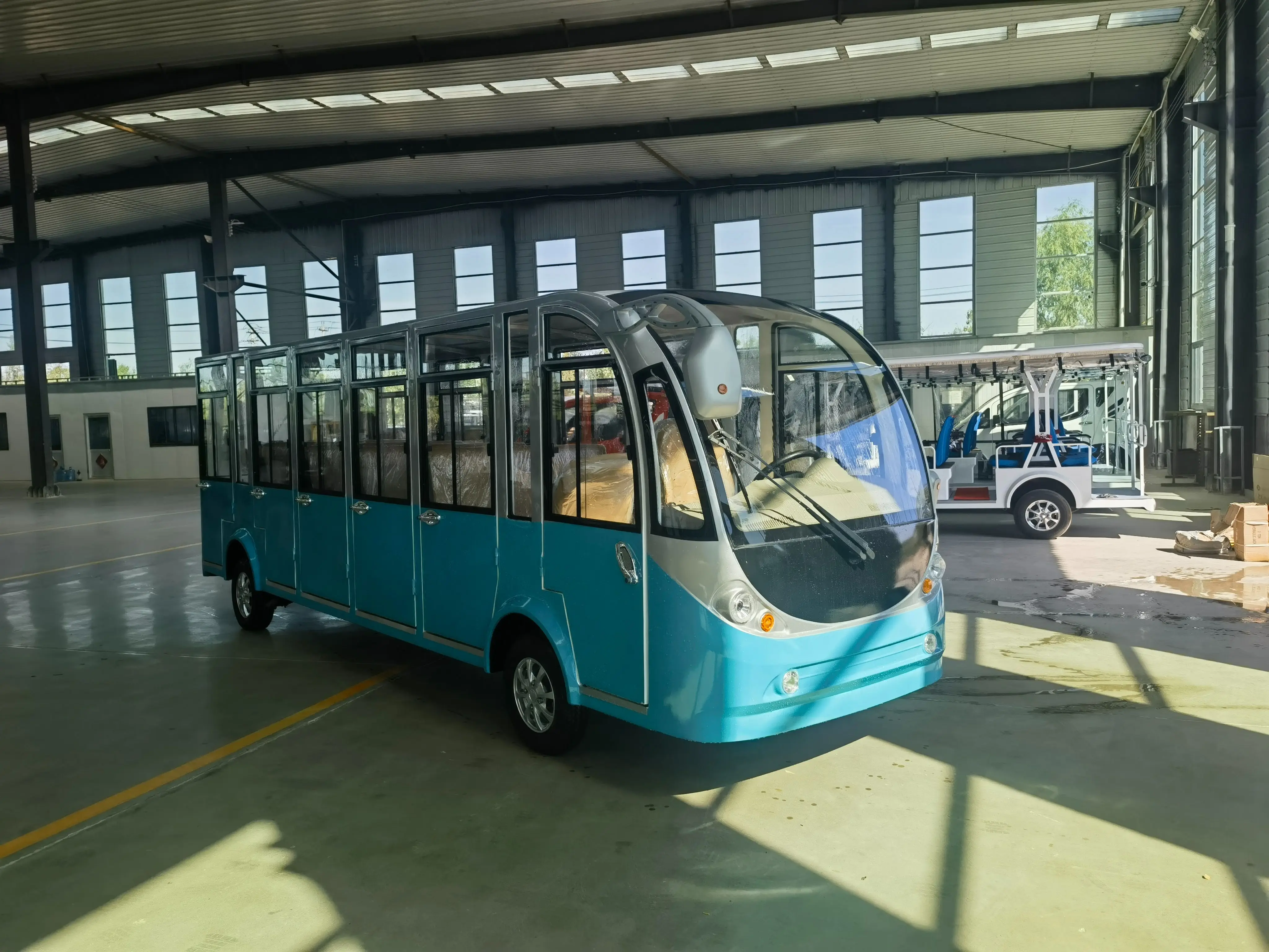 2024 роскошный 17-местный Электрический экскурсионный автобус 72 В легковой автомобиль с классическим дизайном устойчивый туристический городской курорты