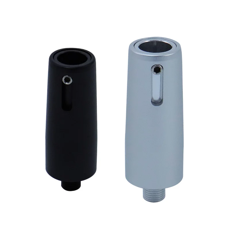 New universal shift knob conversion base extension rod black silver shift knob extension rod suitable for M12 shift knob