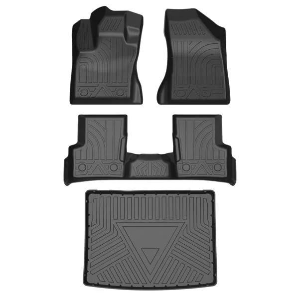Full Set Waterproof SUV 3D Car Floor Mat Use For Jeep Renegade 2016-2022