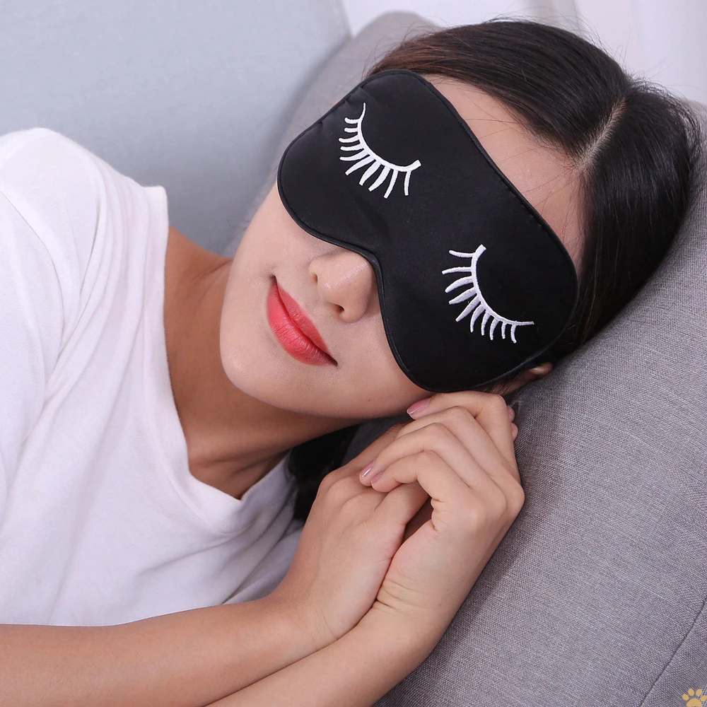  custom silk eye mask logo for sleep 100% mulberry with 6A grade gift
