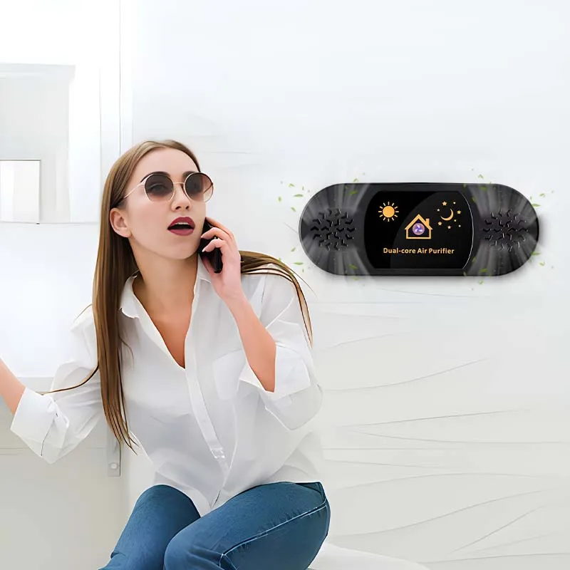 OEM ODM customized factory Portable wall mounted USB plug in Strong Odor Electronic Eliminator for bathroom, toilet, uniral