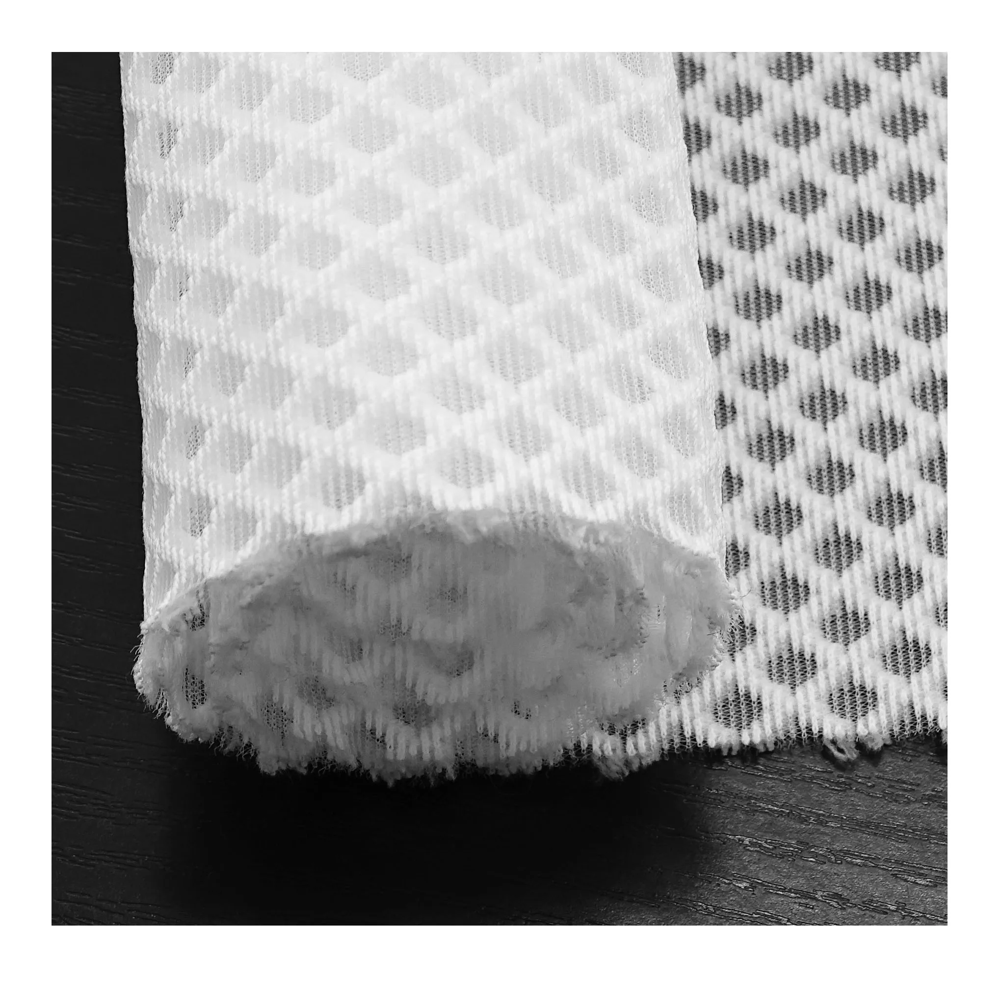 New style hygroscopic diamond mesh breathable bra underwear fabric