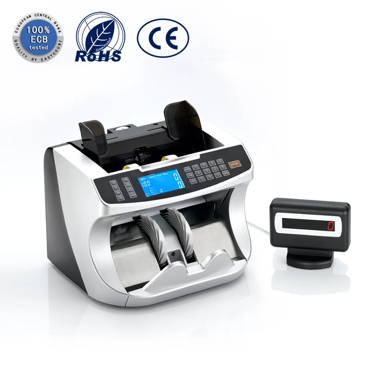 EC980 High Speed Counting Money Cash Currency Bill Banknote Counter