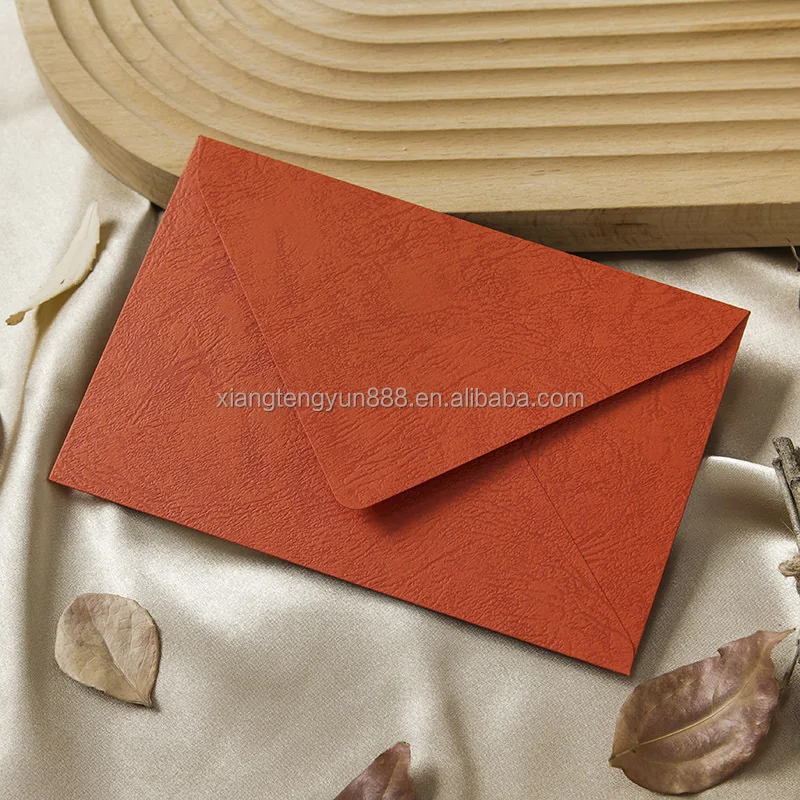 Wholesale gift envelope packaging custom envelope paper bag clear plastic envelope