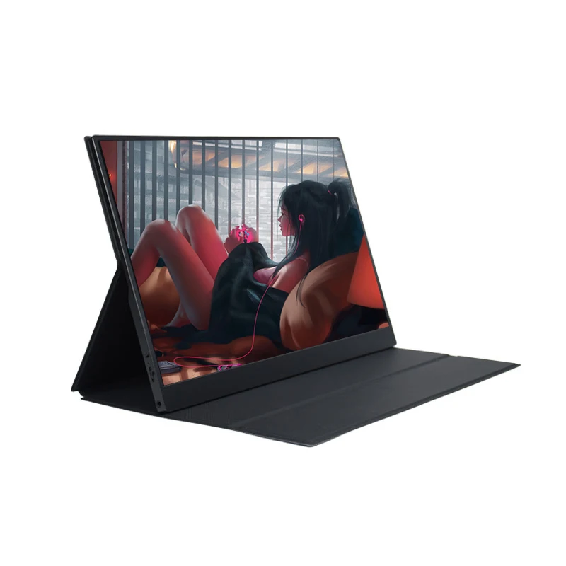 1080P двойной тройной светодиодный экран расширитель 15 6 ноутбука USB Type C портативный монитор для PS4 PS5 переключатель черный IPS 1 мс