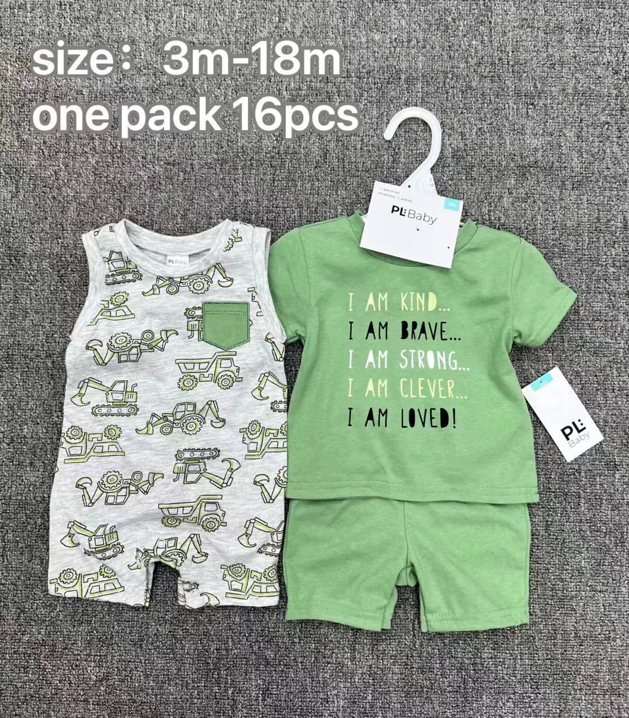 Wholesale Custom Newborn Long Sleeve Bamboo Bubble Clothes Clothing Jewel Crowned Vested New Born 4 Pieces Baby Clothing Set