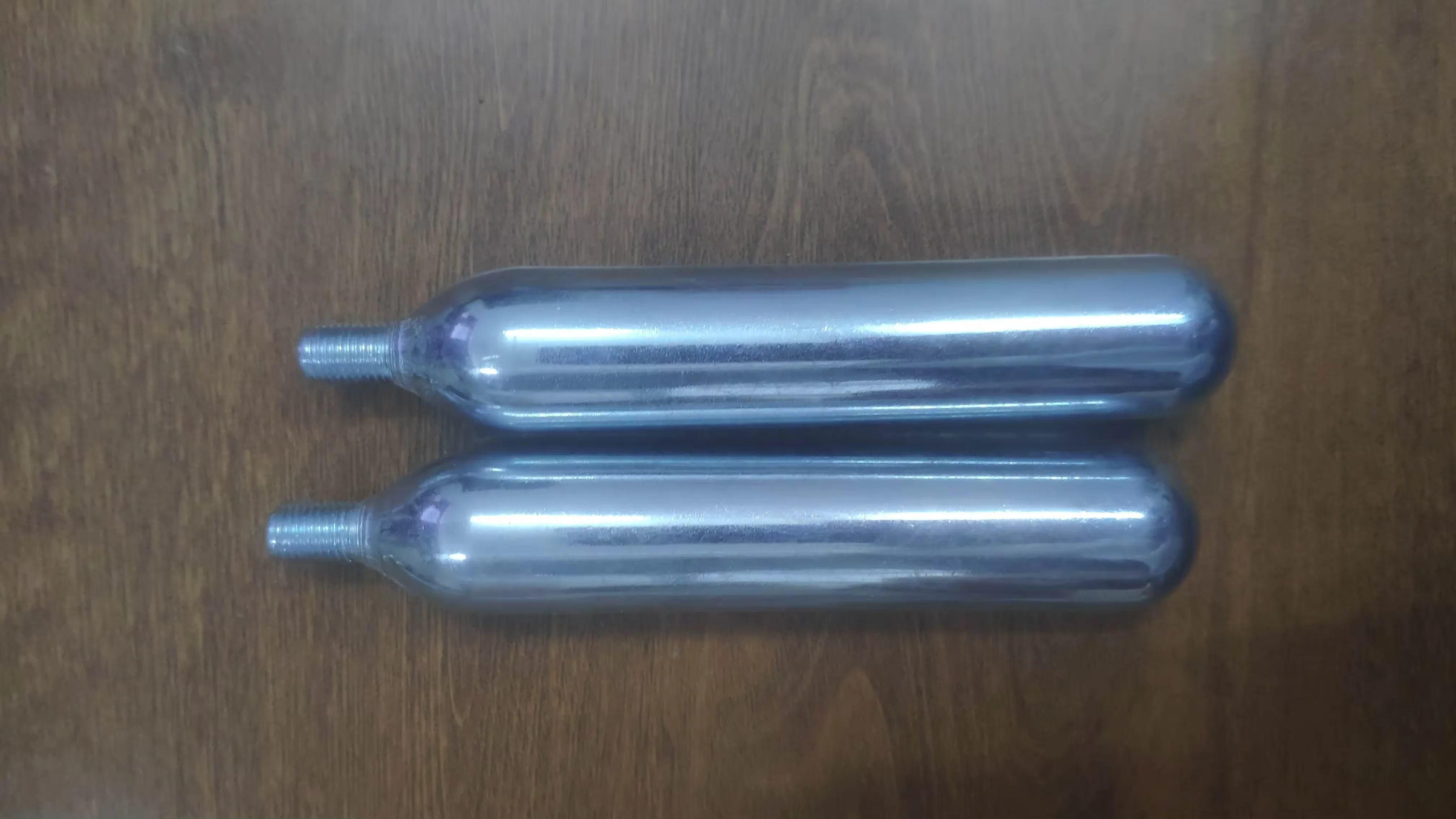 33g CO2 Cartridge 1/2 3/8 thread 48cc Cartridge Cylinder Frozen Gun Cartridge Tank Gas Ironware Metals Cylinder Capsule