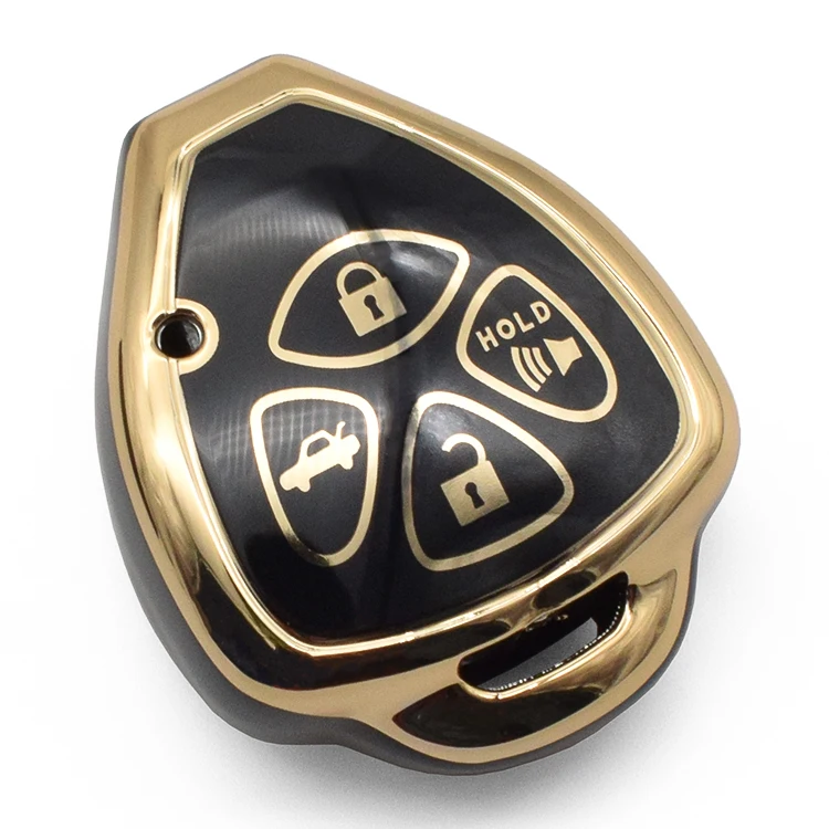 2/3/4Buttons TPU Car Remote Key Cover Case for T-oyota C-amry RAV4 Crown Avalon Corolla Reiz Venza Matrix Yaris Bag Accessories