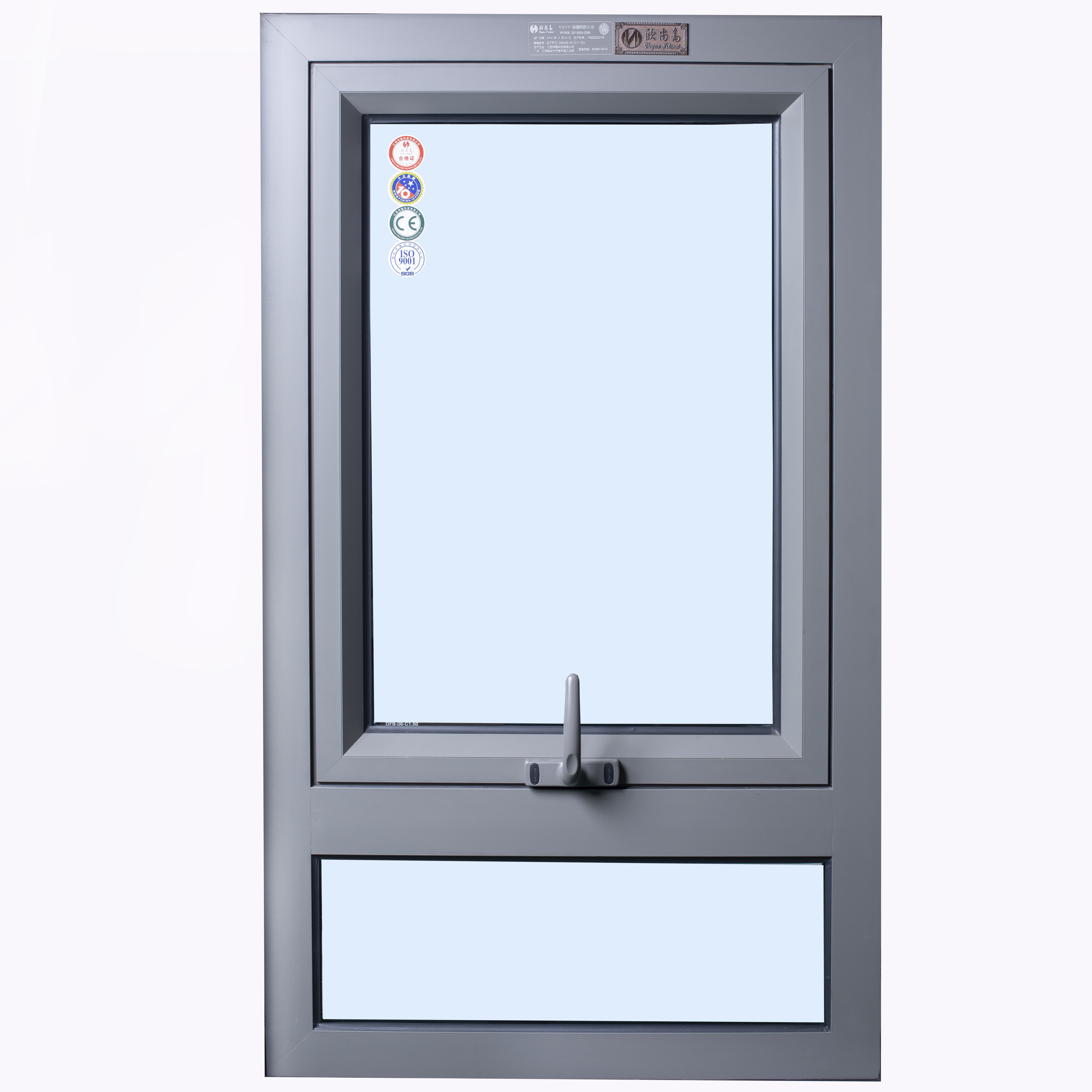 
Ocean Island Break Bridge Aluminum Alloy Automatic Shutdown Fire Resistant Window with shutters 