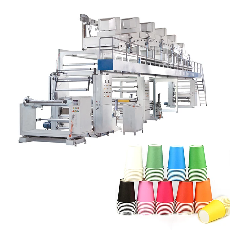 Automatic waterbased paper cup making machine coating machine