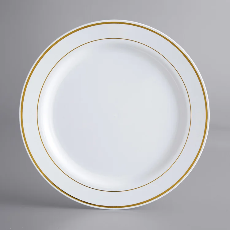 Assiette серебро incassable блюда услуги для ресторана рисунок в виде решетки серебристого цвета на картах дизайн Дешевые обеденные тарелки