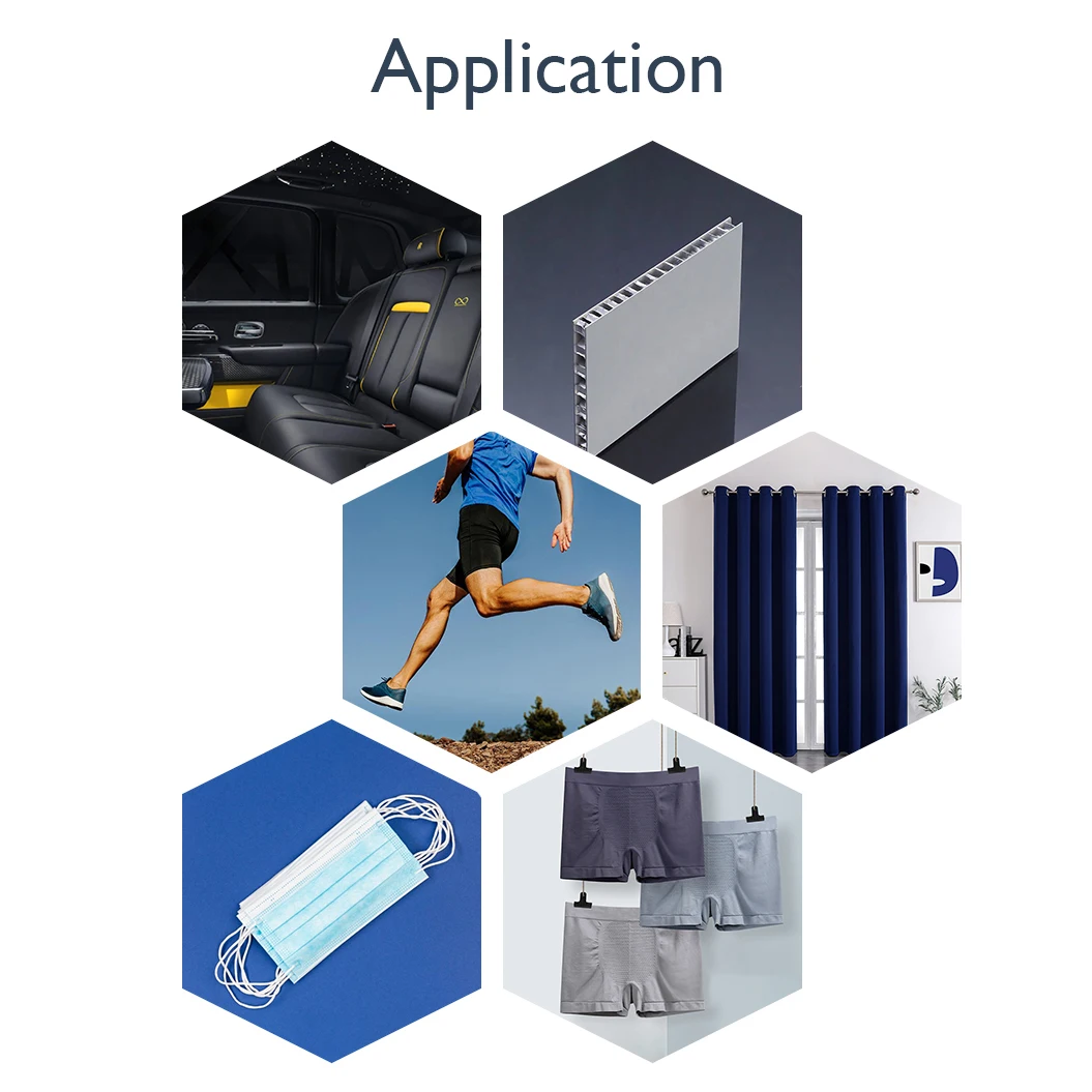 Factory Supply Fusible Bonding Web Pa Hot Melt Adhesive Webbing Roll For Textile Fabric