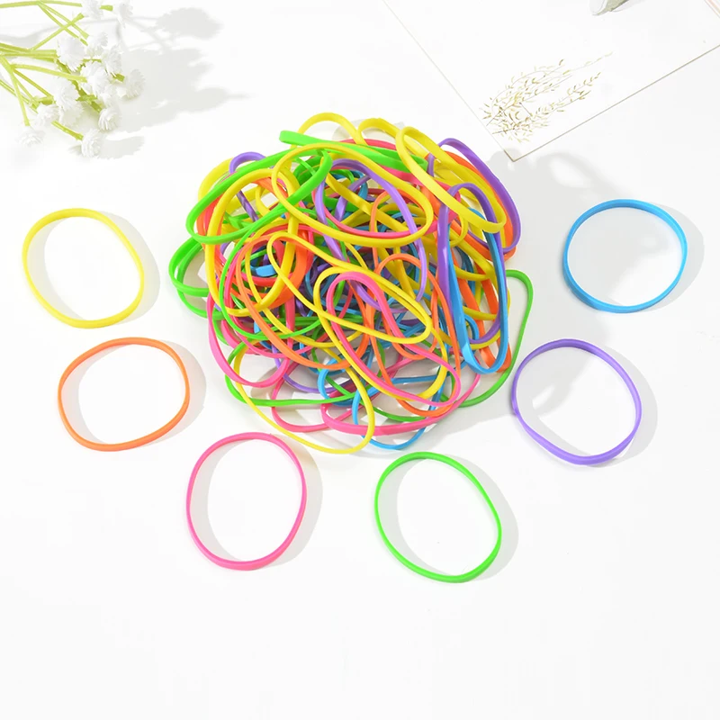 Durable Natural Strong High-temperature Stability TPR Rubberbands Rubber Band For  School Home Office Stationary