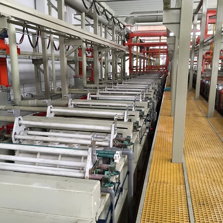 Free Design Metal Electroplating Machinery Anodizing Machine Zinc Chrome Nickel Plating Line