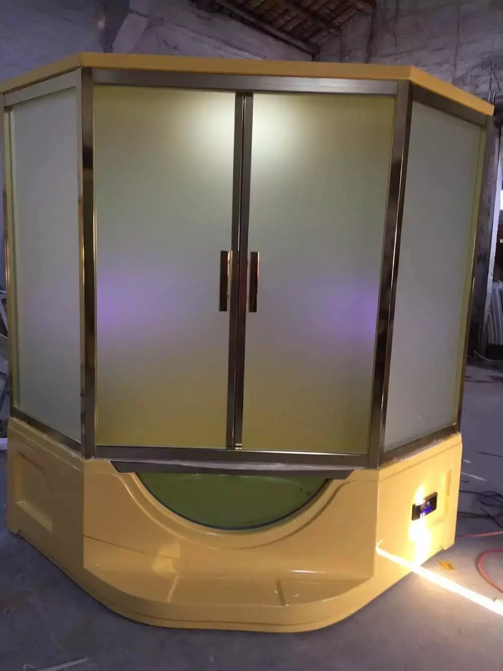 Sauna room steam shower room with surf massage multifunctional luxury configuration