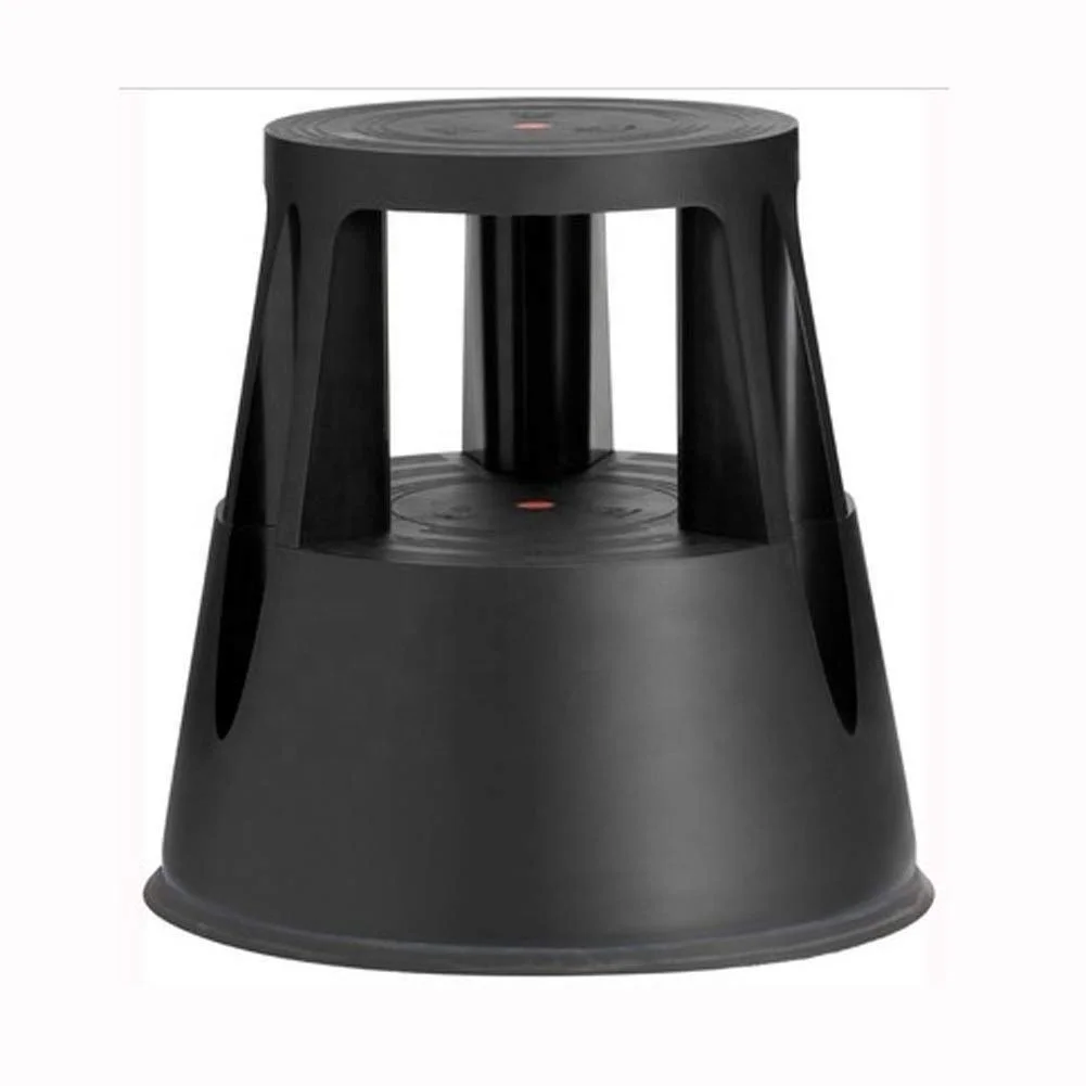 Rolling Step Stool Kick Stool Ladder Non-Slip Platform Casters Home Appliance Mobile Scooter 330 LBS Weight Capacity Gray