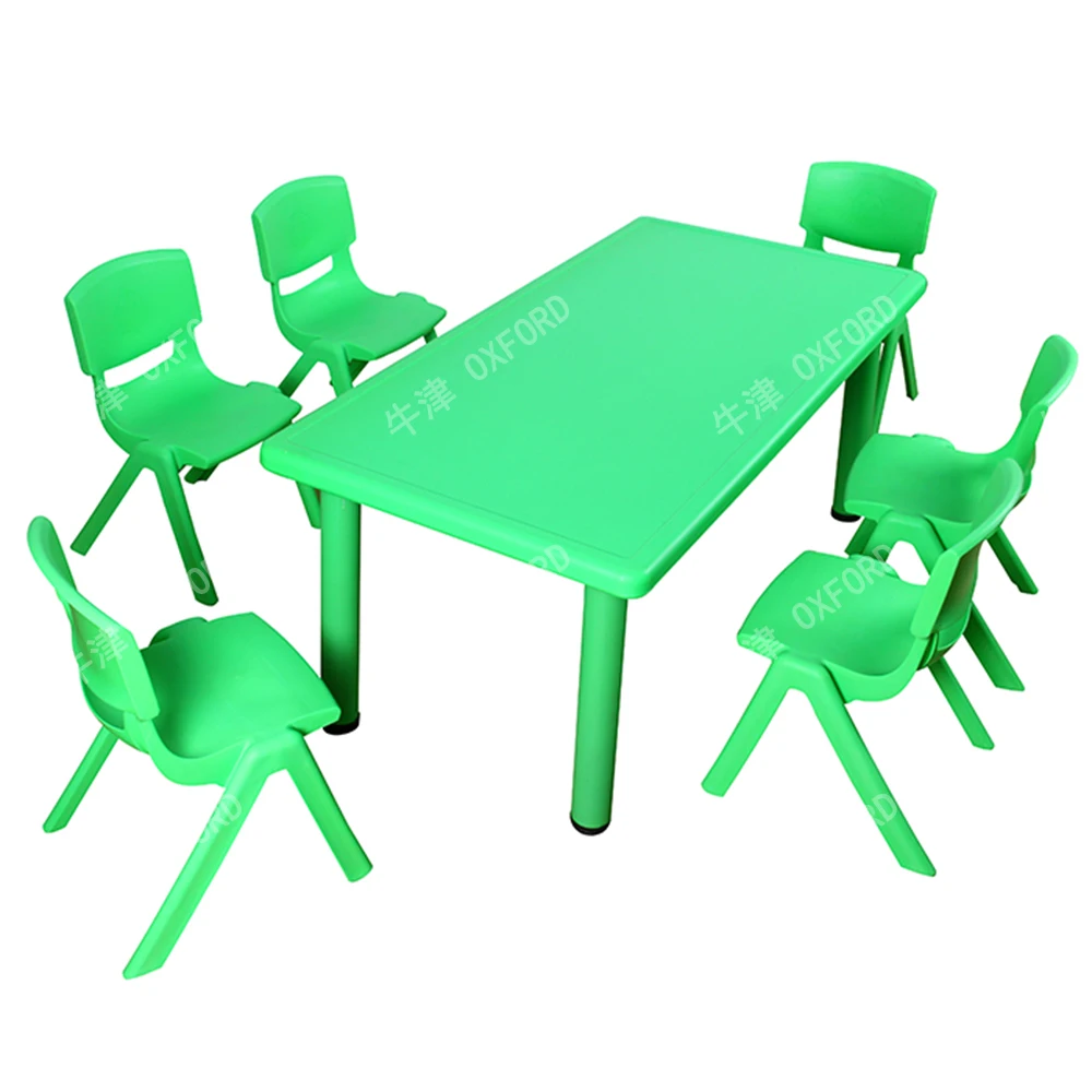Мебель для детского сада, пластиковый стол и стул