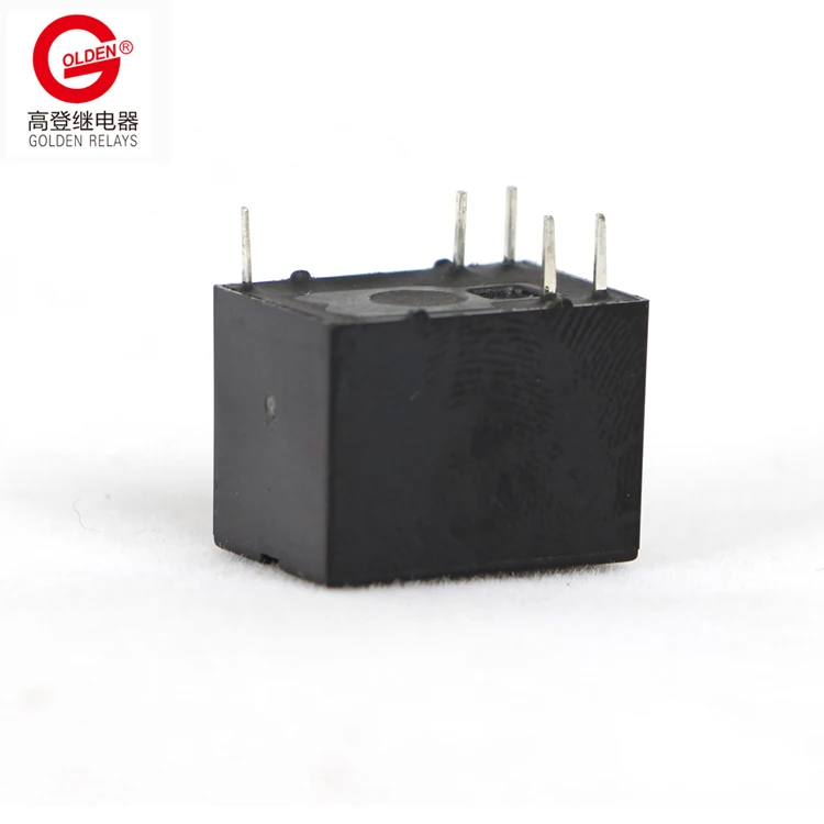 Golden Relay GB-1C-12L 3A/1A 30VDC Mini Relay 5 pins with coil voltage 12VDC SPDT