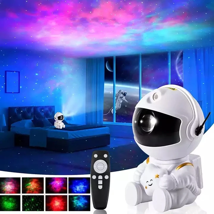 LED Galaxy Astronaut Light Projector Starry Star Night Light Usb Aurora Sky Starlight Nebula Projector Lights