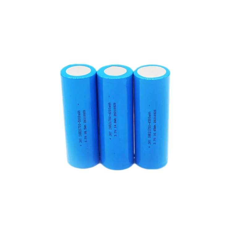 Сделано в Китае, JHY цилиндрическая перезаряжаемая литиевая батарея 21700 3,7 в 4500 мАч, литий-ионный аккумулятор