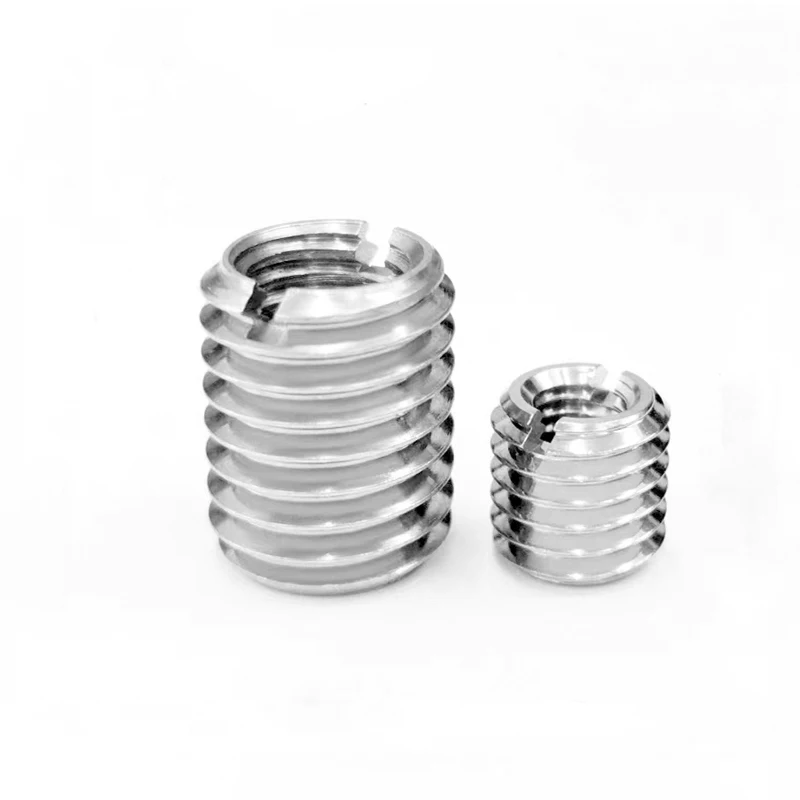 303 Stainless Steel Internal M6 External M10 Thread Conversion Insert