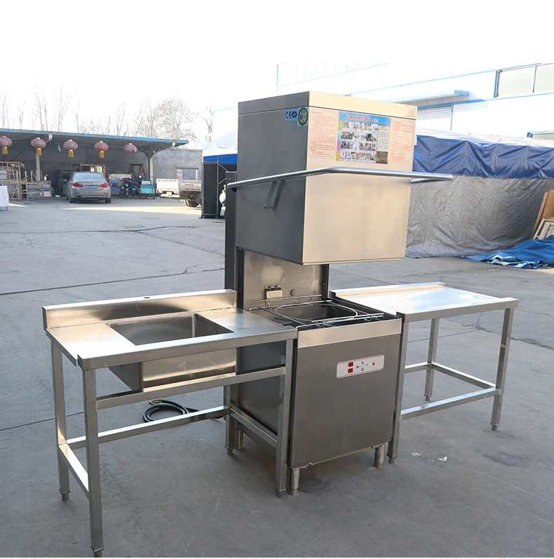 Hotel cleaning machine electric dishwasher uncovering full automatic kitchen dish washer for restaurant