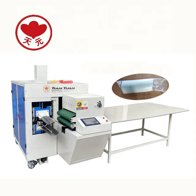 Новый тип одеяло рулонная упаковка одеяло прокатки одеяло упаковочное оборудование