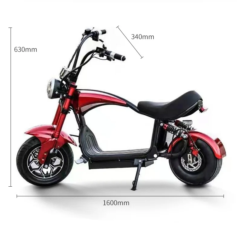 Chinese factory direct sales cityCoco electric motorcycle fat tire electric scooters sale