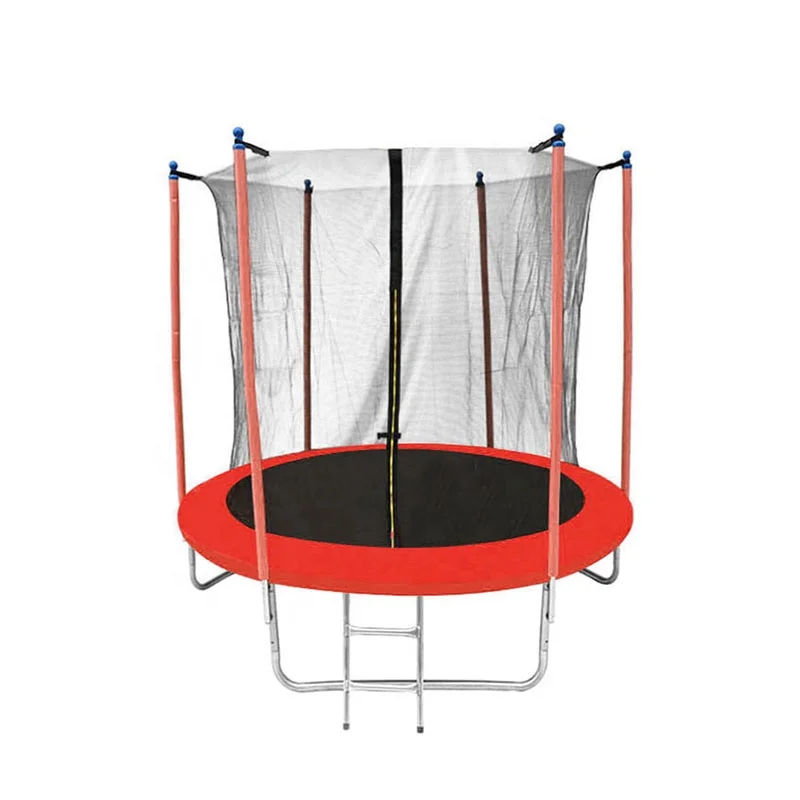 6ft 8ft 10ft 12ft 14ft 16ft Mini Trampoline With Safety Enclosure Net Outdoor Trampoline Park With Heavy Duty Jumping Mat